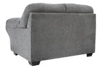 Allmaxx Pewter Fabric Loveseat