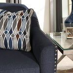 Creeal Heights Ink Fabric Loveseat