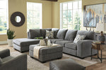 Dalhart 2-Pc Charcoal LAF Sectional (Oversized)