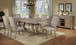 Brenda Rustic Natural Wood Dining Table