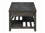 Cherish Grey Wood Lift-Top Coffee Table