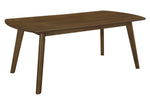 Damala 3-Pc Walnut Wood Table Set