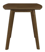 Damala 3-Pc Walnut Wood Table Set