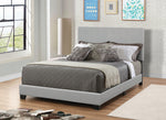 Dorian Grey Leatherette Upholstered Full Panel Bed