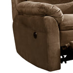 Felix Brown Fabric Power Recliner