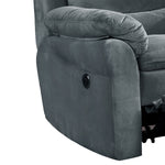 Felix Dark Grey Fabric Power Recliner