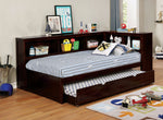 Frankie Espresso Wood Twin Daybed (Oversized)