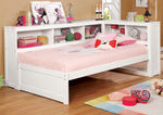 Frankie White Wood Twin Daybed (Oversized)