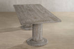 Gabrian Reclaimed Gray Wood Rectangular Dining Table