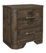 Jocelyn 4-Pc Rustic Brown Wood Queen Bedroom Set