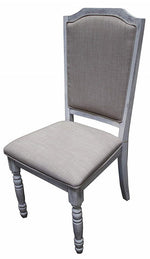 Karen 2 Two-Tone Fabric/Wood Side Chairs