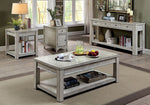 Meadow Antique White Wood Coffee Table