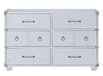 Orchest Gray Wood 6-Drawer Dresser