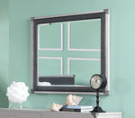 Orchest Gray Wood Frame Dresser Mirror