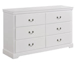 Seabright 4-Pc White Wood Queen Bedroom Set