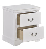 Seabright 4-Pc White Wood Twin Bedroom Set