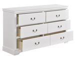 Seabright 4-Pc White Wood Twin Bedroom Set