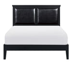 Seabright Black Wood King Bed