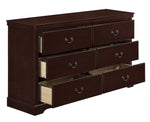 Seabright Cherry Wood 6-Drawer Dresser