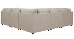 Kellway 5-Pc Bisque Fabric Sectional Sofa