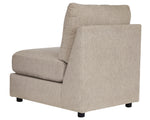 Kellway 5-Pc Bisque Fabric Sectional Sofa with Console