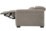 Mabton 2-Pc Gray Power Recliner Sectional