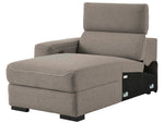 Mabton 2-Pc LAF Power Recliner Sectional