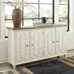 Roranville Antique White Accent Cabinet