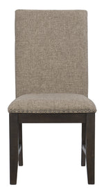 Southlake 2 Brown Fabric/Wood Side Chairs