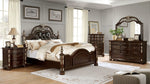 Theodor Brown Cherry Cal King Bed (Oversized)