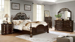 Theodor Brown Cherry Queen Bed (Oversized)