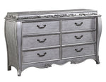 Leonora Vintage Platinum Wood Dresser