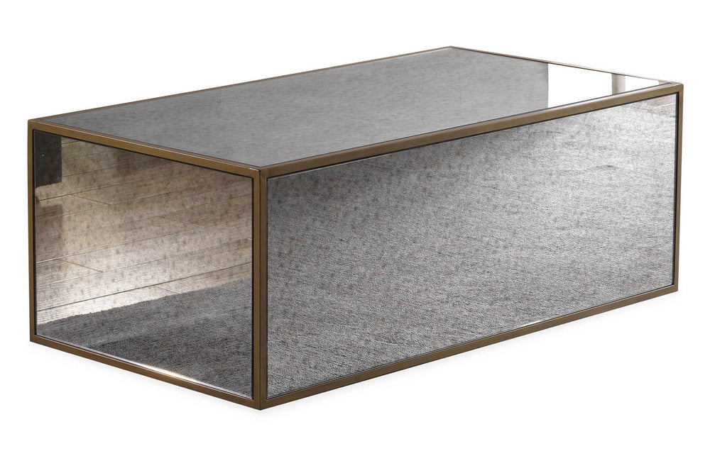 Lana Antique Mirrored Coffee Table