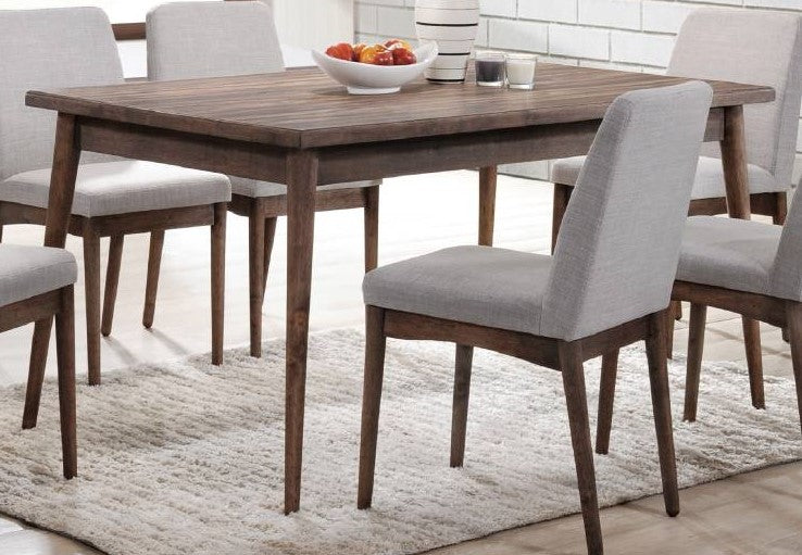 Anise Brown Wood Rectangular Dining Table
