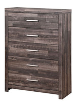 Juniper Dark Oak Plank Pattern Wood Chest