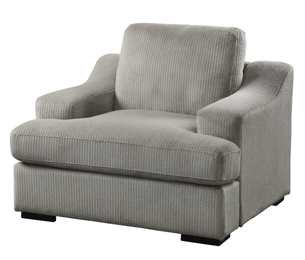 Orofino Gray Velvet Chair