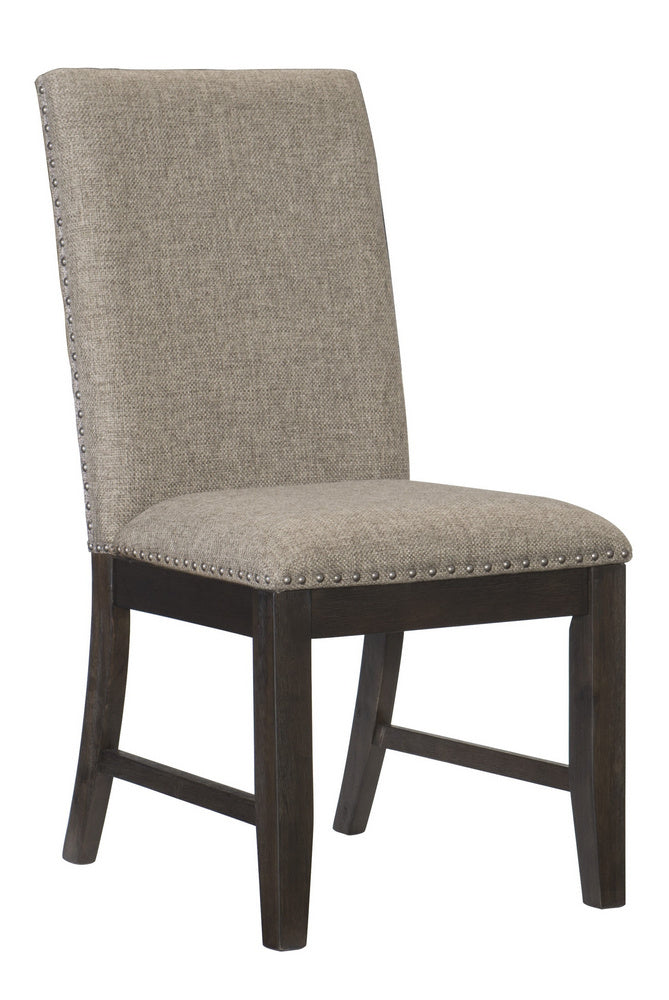 Southlake 2 Brown Fabric/Wood Side Chairs