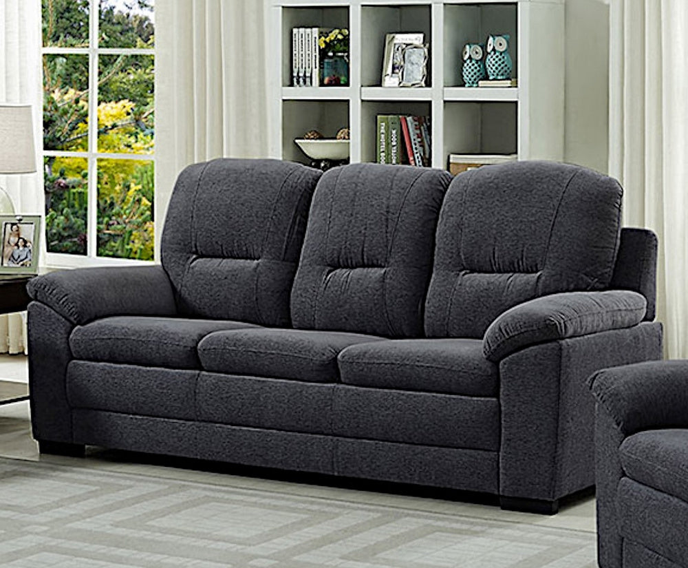 Sabrina Gray Linen Fabric Sofa