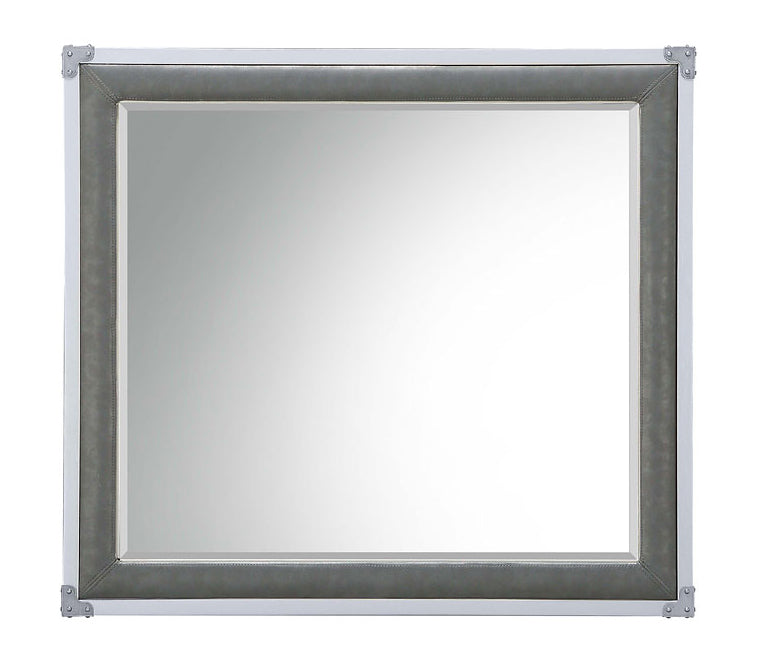 Orchest Gray Wood Frame Dresser Mirror