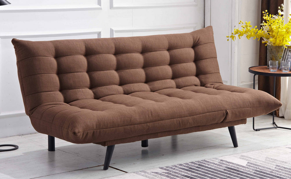 Cailin Brown Fabric Sofa Bed