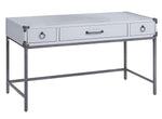 Orchest Gray Wood 3-Drawer Desk