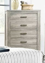 Alyx Contemporary Grey Wood Chest