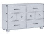 Orchest Gray Wood 6-Drawer Dresser