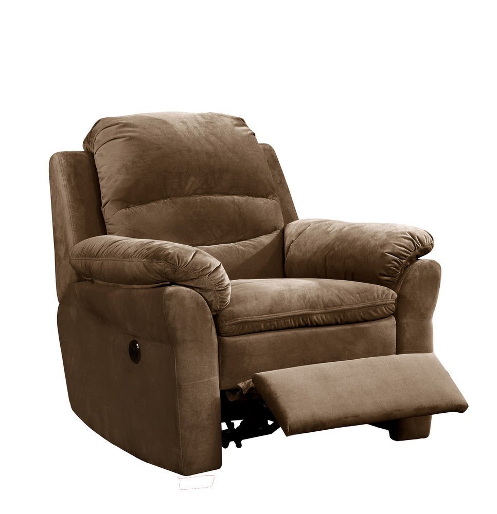 Felix Brown Fabric Power Recliner