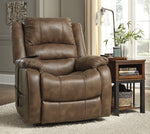 Yandel Saddle Fabric Power Lift Recliner