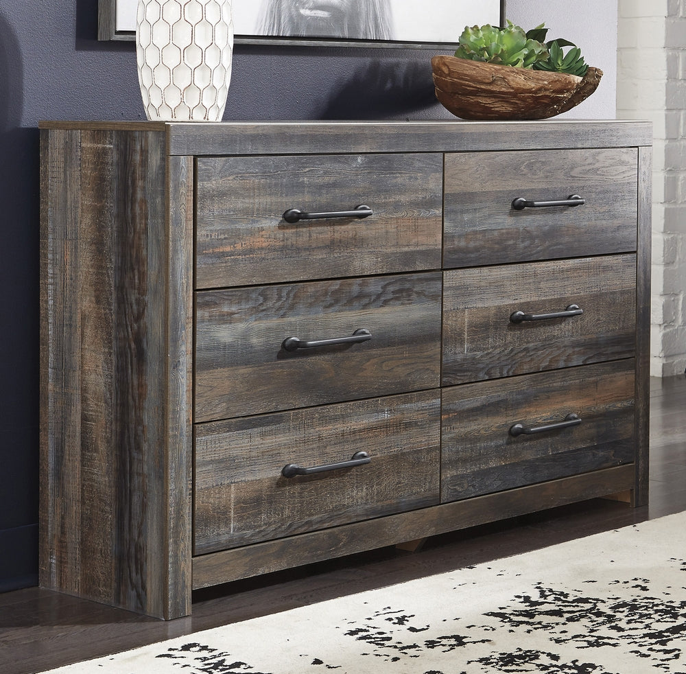 Drystan Multi Wood 6-Drawer Dresser