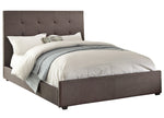 Cadmus Gray Fabric Upholstered Full Bed