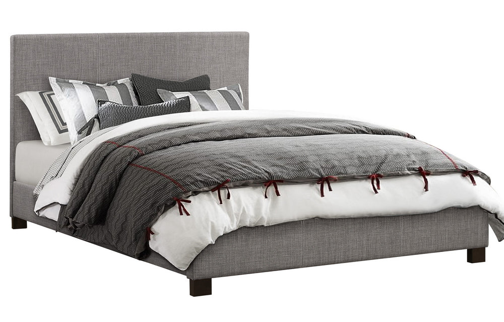 Chasin Gray Fabric Upholstered Full Bed