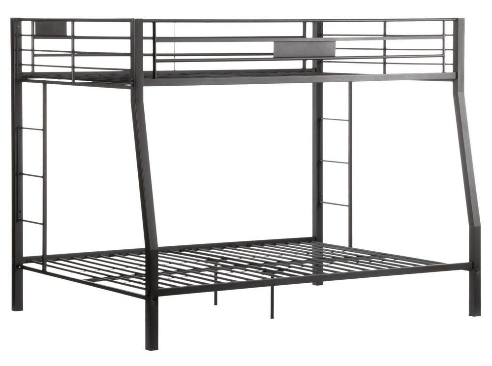 Limbra Sandy Black Metal Full XL/Queen Bunk Bed