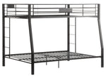 Limbra Sandy Black Metal Full XL/Queen Bunk Bed